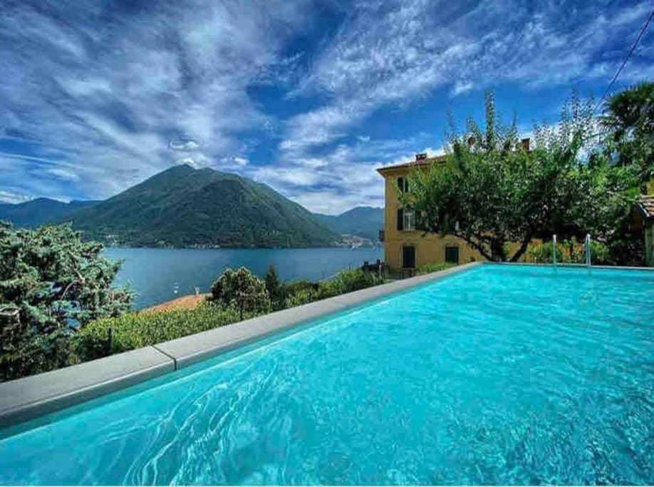 Villa Peroni Lake Como Classic With Swimming Pool Argegno Kültér fotó