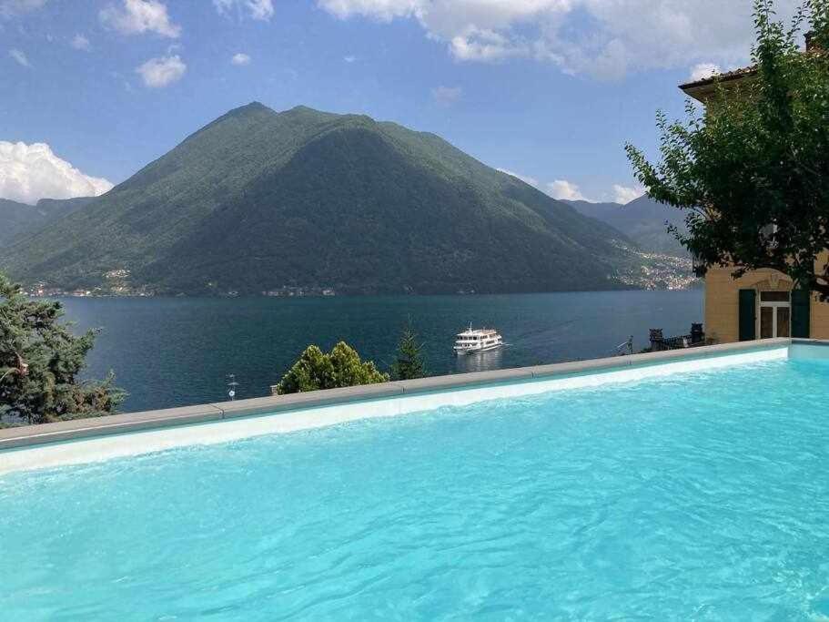 Villa Peroni Lake Como Classic With Swimming Pool Argegno Kültér fotó