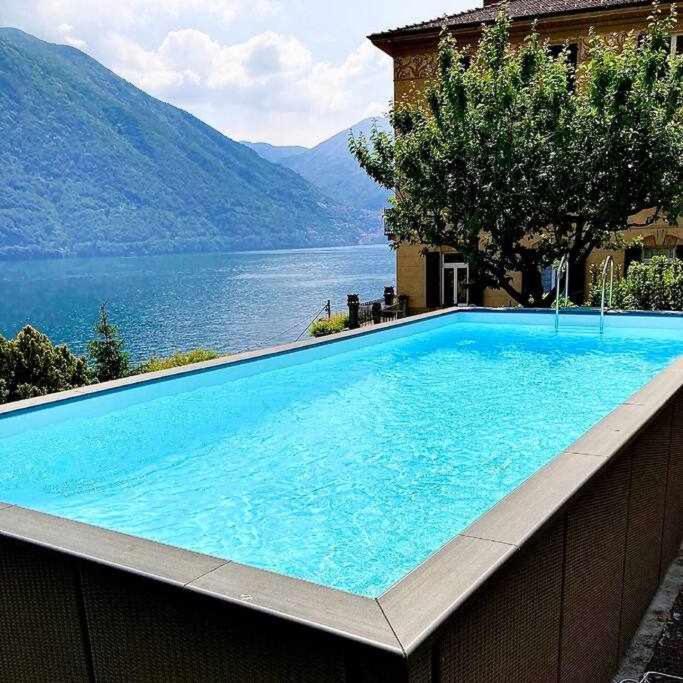 Villa Peroni Lake Como Classic With Swimming Pool Argegno Kültér fotó